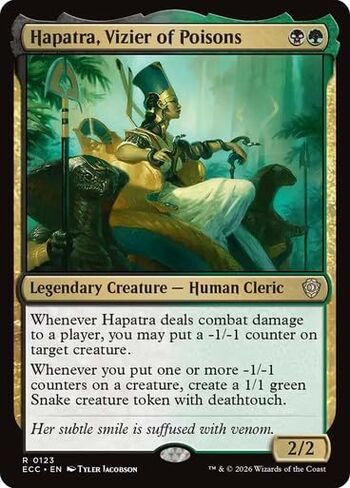 Hapatra, Vizier of Poisons MTG in Saudi Arabia