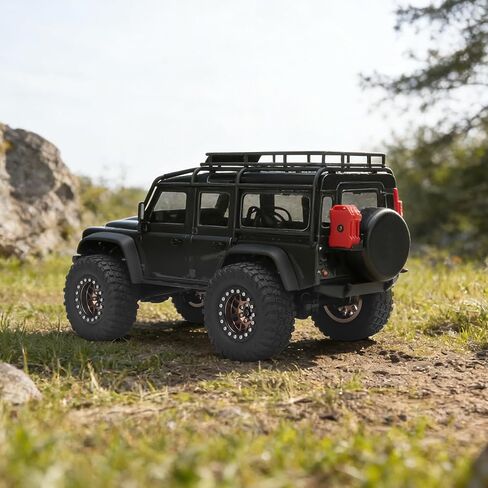 1.3 Beadlock Wheels and Tires, daitoku 1.3" RC Car Tires for 1/18 TRX4M Ascent-18 1/24 SCX24 FCX24 RC Crawler Car (Copper) in Saudi Arabia