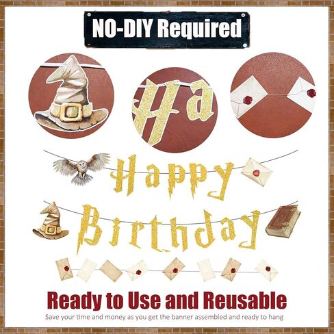 موضوع سحري، لافتة عيد ميلاد سعيد، معالج عتيق، أكاليل عيد ميلاد، لافتة مغلف، بطاقة معلقة، لتزيين حفلات أعياد الميلاد، مستلزمات الحفلات in Kuwait