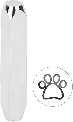 6mm Carbon Steel Stamp Punch Tool with Plating for DIY Jewelry, Leather(CraftPaw） in Saudi Arabia