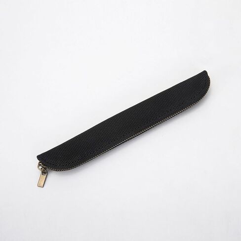 Canvas Pencil Case Cartucheras De Maquillaje Pure Color Simple Mini (Black, S) in Saudi Arabia
