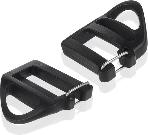 8 Pack Backpack Buckle Replacement, 25mm/1in Replacement Buckles for Backpacks, Strap Clips with Open Lock for Backpack Bag Outdoor Equipment in Saudi Arabia