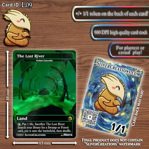 Magic The Gathering [Subnautica Fetch Land Proxy Set] Complete 10-Card Matte Pack in Saudi Arabia