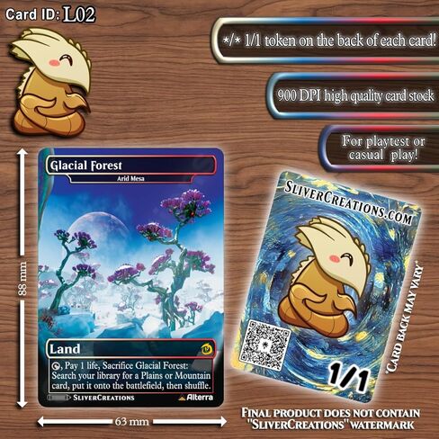 Magic The Gathering [Subnautica Fetch Land Proxy Set] Complete 10-Card Matte Pack in Saudi Arabia