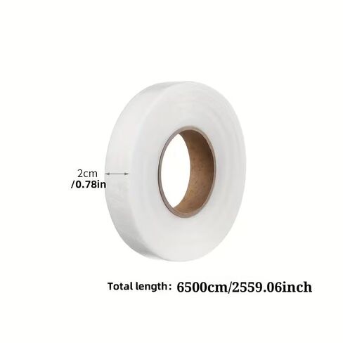 Hot Melt Double Sided Mesh Tape, 0.79 Inch x 213 Feet (2559 Inch) Adhesive Fabric Lining with Non-Woven Backing, Strong Bond for Carpets, Rugs, Crafts, DIY Projects and Multi-Surface Mounting in Saudi Arabia