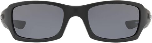 Oakley Men's OO9238 Fives Squared Rectangular Sunglasses, Matte Black USA Flag Logo/Prizm Grey, 54 mm in Saudi Arabia