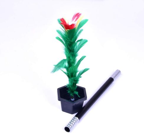 SUMAG Appearing Flower in Pot from Wand/Stick to Flower Magic Tricks Close up Stage Street Comedy Mentalism Magic in Saudi Arabia