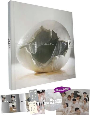 CRAVITY Dare to Crave [0 ver.] 2nd Full Album CD + Photobook + Photocard + Unit Photocard (SET NET G0?!) in Saudi Arabia