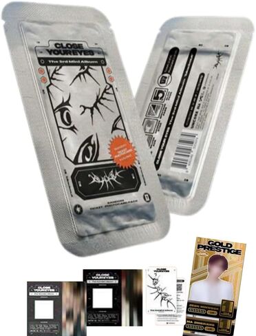 CLOSE YOUR EYES blackout 3rd Mini Album [ticket Ver.] Photocard + Ticket + User Guide (X) in Saudi Arabia