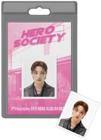 P1Harmony دوه! [FaNCy Keeho Ver.] لوحة الأقراص المضغوطة للألبوم الصغير الثامن + صورة الهوية + بطاقتي صورة + بطاقة صورة + حامل صور الهوية in Saudi Arabia