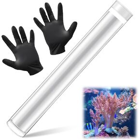 معجون إيبوكسي مع قفازات، معجون مرجاني صخري حي للشعاب البحرية، غراء لأحواض السمك آمن على الأسماك، عصا إيبوكسي آمنة للشعاب البيضاء الرمادية أو طحالب نباتية، مرجاني، حجر، خشب مائي، تجفيف سريع in Kuwait
