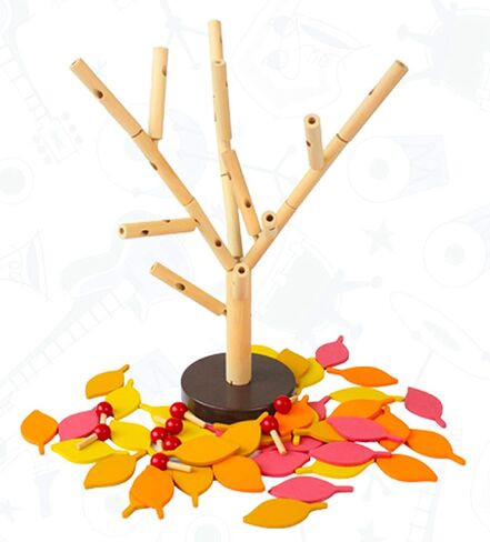 Green+Yellow Early Childhood Building Blocks Wooden Assembling Tree Combination Boys and Girls DIY Disassembly Puzzles Educational Toys Home Office Decoration in Saudi Arabia