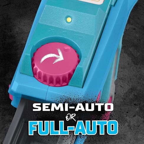 مسدس NERF Pro Gelfire X MrBeast Full Auto Blaster و20,000 طلقة جل فاير، 300 قادوس دائري، بطارية قابلة لإعادة الشحن، نظارات، للأعمار من 14 عامًا فما فوق in Saudi Arabia
