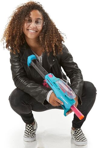 مسدس NERF Pro Gelfire X MrBeast Full Auto Blaster و20,000 طلقة جل فاير، 300 قادوس دائري، بطارية قابلة لإعادة الشحن، نظارات، للأعمار من 14 عامًا فما فوق in Saudi Arabia