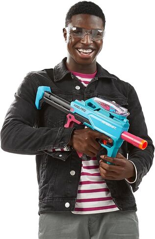 مسدس NERF Pro Gelfire X MrBeast Full Auto Blaster و20,000 طلقة جل فاير، 300 قادوس دائري، بطارية قابلة لإعادة الشحن، نظارات، للأعمار من 14 عامًا فما فوق in Saudi Arabia