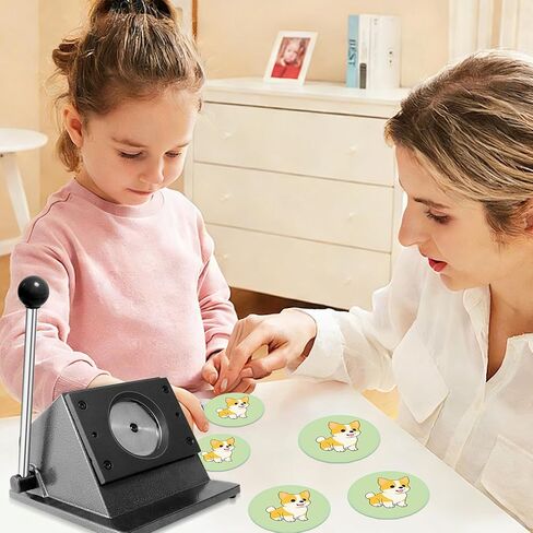 قاطعة ورق بأزرار 1.26 بوصة/32 مم، قاطعة دائرية بقطر 1.73 بوصة/44 مم، قاطعة لكمة الرسومات 44 مم، آلة قطع القوالب 44 مم لآلة الأزرار ذات الوضع 1.26 بوصة/32 مم (قطر القطع 1.73 بوصة/44 مم) in Kuwait