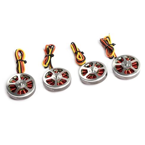 محرك JeeFly 5010 750KV بدون فرشاة للطائرة بدون طيار، عزم دوران عالي مع كابلات 330 مم، متوافق مع 3-6S LiPo لمراوح 11-13 بوصة، أسلوب حر طويل المدى ومتعدد الرفع الثقيل (رباعي/سداسي/أوكتو) in Kuwait