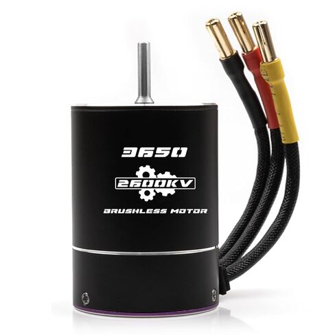 محرك بدون فرشاة 550 3650 بعمود 3.175 مم 1/10 3300KV مقاوم للماء لمقياس 1:10 RC على الطريق لتسلق السباق والانجراف لسيارة Traxxas TRX4 المحورية SCX10 (3300KV) in Saudi Arabia