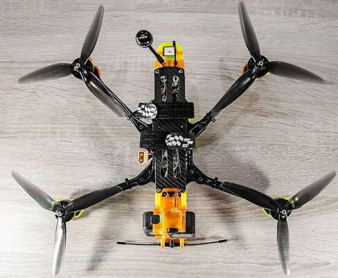 8pcs HQProp 7X4X3 7 Inch 3-Blade Propellers Set (4X CW / 4X CCW) Poly Carbonate in Saudi Arabia