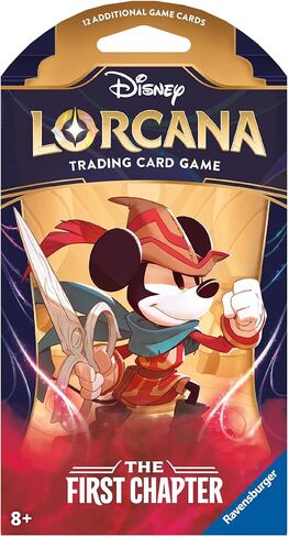 Ravensburger Disney Lorcana TCG: حزمة معززة فردية متنوعة للفصل الأول (12 بطاقة) | بطاقات التداول القابلة للتحصيل | مثالية لمحبي ديزني ولاعبي TCG | مناسبة للأعمار من 8 سنوات فما فوق in Saudi Arabia