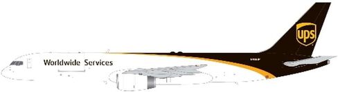 GeminiJets G2UPS1277 UPS Boeing 757-200PF N465UP; Scale 1:200 in Saudi Arabia