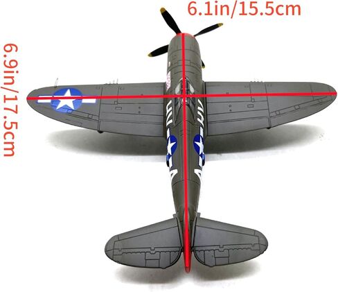 1:72 USAAF للجمهورية P-47 الصاعقة المقاتلة نموذج سبيكة طائرة تذكارية مقتنيات الطائرات لعشاق in Saudi Arabia