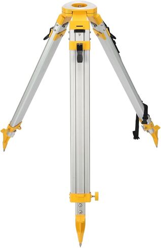 Surveying Tripod, Aluminum Survey Tripod with 5/8-Inch 11-Threaded Flat Head Quick Clamp for Total Station Theodolite in Saudi Arabia