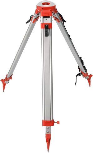 Surveying Tripod, Aluminum Survey Tripod With 5/8-Inch 11-Threaded Flat Head Quick Clamp for Auto Level Theodolite in Kuwait