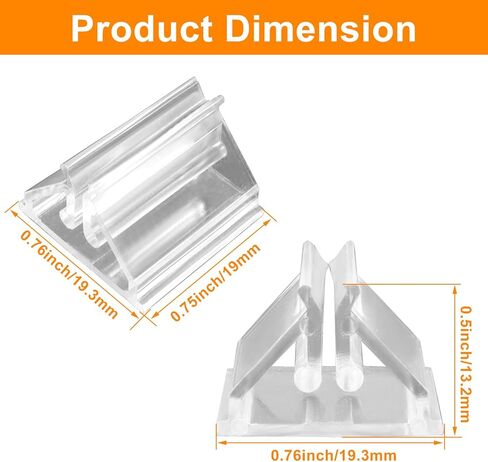 BokWin 30 Pack Clear Plastic Game Piece Card Stands – Transparent Display Holders for Cards & Photos，Board Pieces Markers | 0.76 Inch | for Games, Parties, Office in Saudi Arabia
