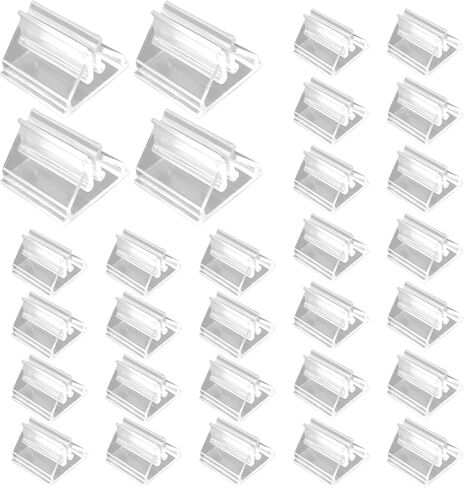 BokWin 30 Pack Clear Plastic Game Piece Card Stands – Transparent Display Holders for Cards & Photos，Board Pieces Markers | 0.76 Inch | for Games, Parties, Office in Saudi Arabia