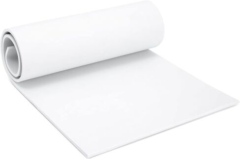 Bright Creations 6mm EVA Foam Sheets - 6mm, 14 x 39 in, White - High Density Craft Foam for Cosplay & DIY Supplies - Moldable Craft Sheets for Costume Making & Decoration in Saudi Arabia
