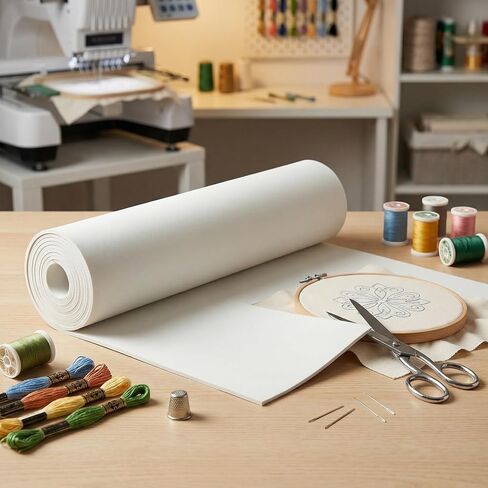 COCICA Embroidery Foam for 3D Puff, 16" x 72" Large 3mm Craft Foam Sheets for Machine Embroidery, Hats, Apparel, Bags and Hand Crafts in Saudi Arabia