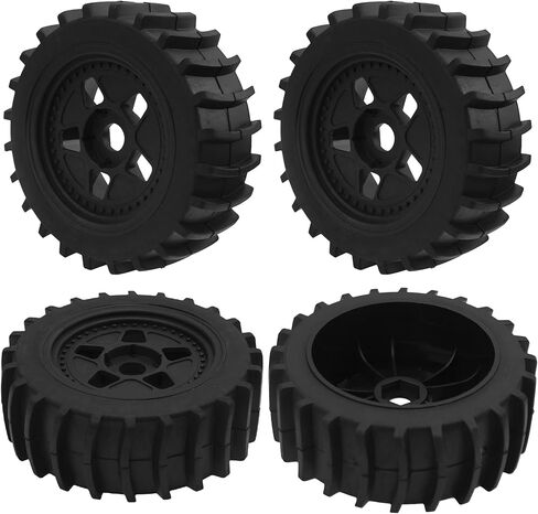 RC 1/8 Snow Sand Paddles Buggy Tires 17mm Hubs Wheels with Foam Inserts Compatible with Arrma Typhon Talion 6S Losi 8IGHT Team Associated HPI Tamiya HSP 1/8 RC Off Road Buggy in Saudi Arabia