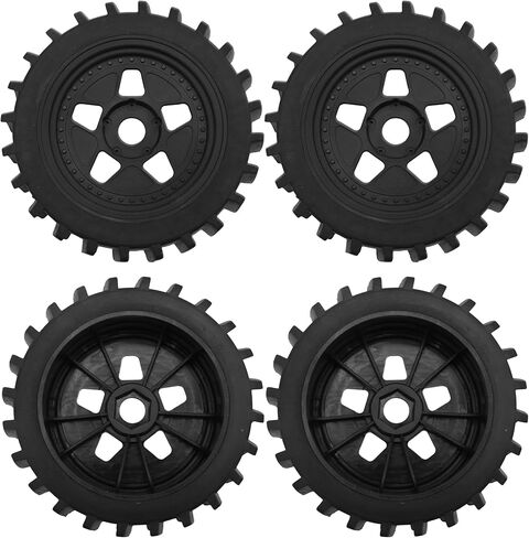RC 1/8 Snow Sand Paddles Buggy Tires 17mm Hubs Wheels with Foam Inserts Compatible with Arrma Typhon Talion 6S Losi 8IGHT Team Associated HPI Tamiya HSP 1/8 RC Off Road Buggy in Saudi Arabia