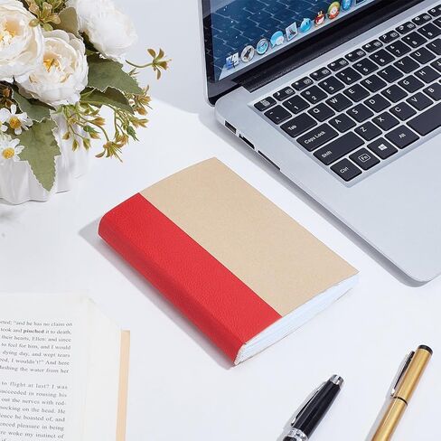 مجموعة تجليد الكتب للمبتدئين من WEBEEDY 64 قطعة من مجموعة تجليد الكتب الأساسية DIY مع تعليمات للمبتدئين، أدوات تجليد الكتب الكاملة لمستلزمات خياطة تجليد الكتب DIY هدية عيد الميلاد، 4X6 بوصة/10X15 سم (A6) in Kuwait