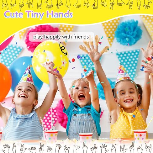 أيدي صغيرة، 30 قطعة أيدي إصبع مصغرة تصميم واقعي أيدي صغيرة مضحكة للأصابع الهدايا المزحة الكمامة فنجر الدمى in Kuwait