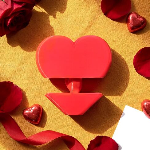 Civaner 1 Pack Valentine Funny Gift in Heart Box, Prank Funny Surprise for Her or Him, Valentine's Day Gift for Boyfriend Girlfriend, Cute Desk Love Joke Ornament, 3.8 x 3.2 Inch in Saudi Arabia