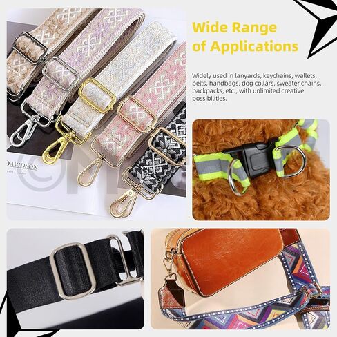 90 قطعة على شكل حرف D مشبك دوار على شكل جراد البحر وحلقة معدنية على شكل حرف D، مشبك منزلق مستطيل لحقائب الأحزمة اليدوية، ألوان مختلطة in Kuwait