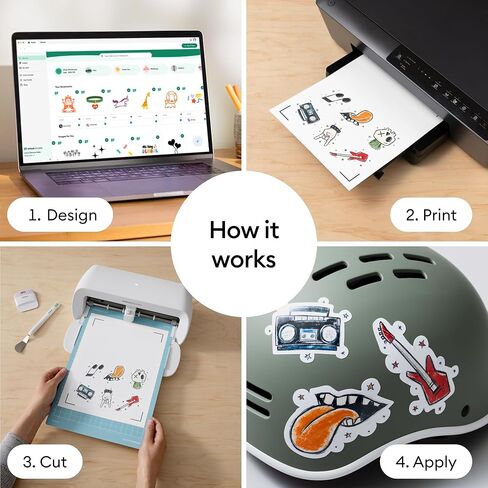 Cricut® Waterproof Sticker Set - US Letter (6 ct) in Saudi Arabia