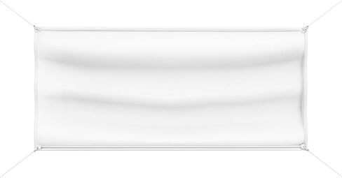 Blank Vinyl Banners with Grommets – Heavy-Duty 13 oz Scrim Vinyl Banner Blank for Indoor Outdoor Use, Personalized Backdrop, White Canvas Sign for Birthday, Graduation, Congratulations in Saudi Arabia