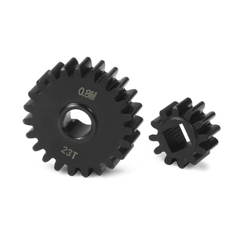 تروس بوابة الصلب 12T/23T متوافقة مع محور 1/10 كابرا F9 SCX10 III AXI03000 AXI03004 AR45 جزء ترقية السيارة الزاحفة RC in Kuwait