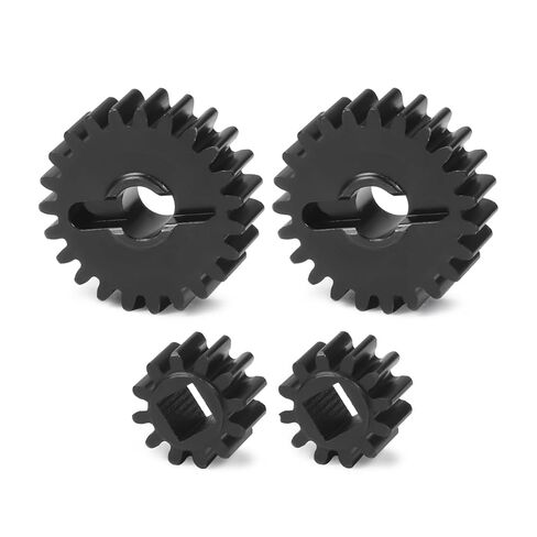 تروس بوابة الصلب 12T/23T متوافقة مع محور 1/10 كابرا F9 SCX10 III AXI03000 AXI03004 AR45 جزء ترقية السيارة الزاحفة RC in Kuwait