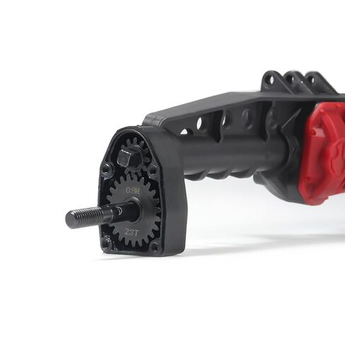 تروس بوابة الصلب 12T/23T متوافقة مع محور 1/10 كابرا F9 SCX10 III AXI03000 AXI03004 AR45 جزء ترقية السيارة الزاحفة RC in Kuwait