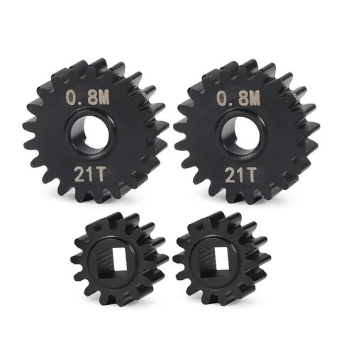 تروس بوابة الصلب 12T/23T متوافقة مع محور 1/10 كابرا F9 SCX10 III AXI03000 AXI03004 AR45 جزء ترقية السيارة الزاحفة RC in Kuwait