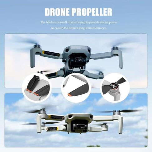 Homesweet Propellers for DJI Mini 4K/ Mini 2/ Mini SE and Mini 2 SE Drone, 32pcs Low-Noise Mini Propeller Blade, Quick-Release Props Wings for Drone in Saudi Arabia