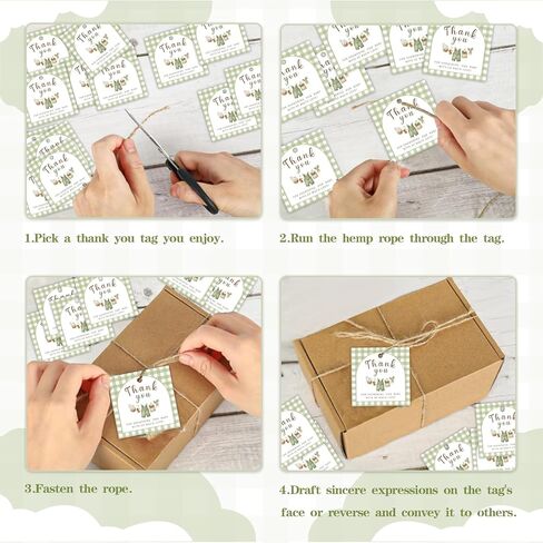 50 قطعة من سوق المزارعين، علامات شكر لك، ملصقات هدايا لحفلات استحمام الأطفال المزروعة محليًا، ملصقات هدايا مربعة الشكل من القماش القطني الأخضر للخضروات للأولاد والبنات، سوق المزارعين، لوازم كشف الجنس عن لوازم استحمام الأطفال in Kuwait