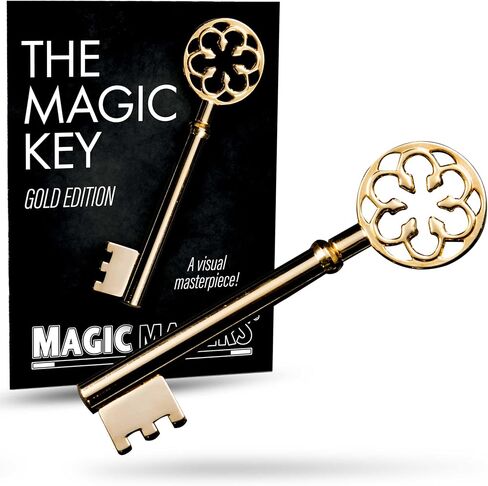 المفتاح الذهبي من Magic Makers - دعامة معدنية مصنوعة بدقة لأداء سحري عن قرب والشارع in Saudi Arabia