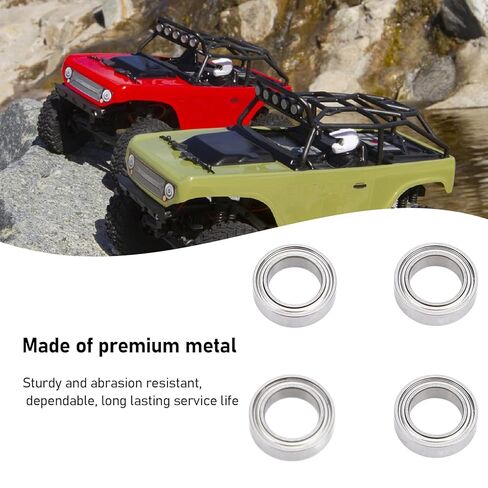RC Ball Bearing Set, 4PCS Metal Ball Bearing Kit for A959 A979 A959 B A979 B RC Car in Saudi Arabia