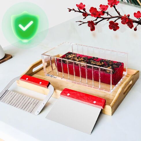 Premium Acrylic Soap molds Making Kit - Craft Exquisite DIY Soaps with Precision (Hard Soap Cutter Kit) in Saudi Arabia