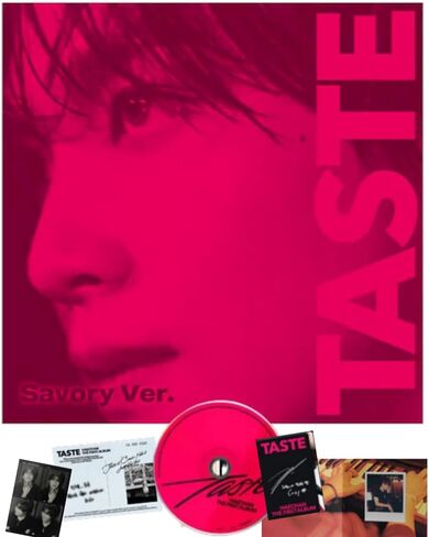 HAECHAN TASTE 1st Album [Savory Ver.] CD + Photobook + Photocard + Postcard + Photofilm (CRZY) NCT in Saudi Arabia